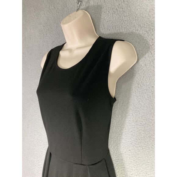 Lyss Loo Women's Black Sleeveless Sheath Dress w/ Pockets Size M - Picture 7 of 9